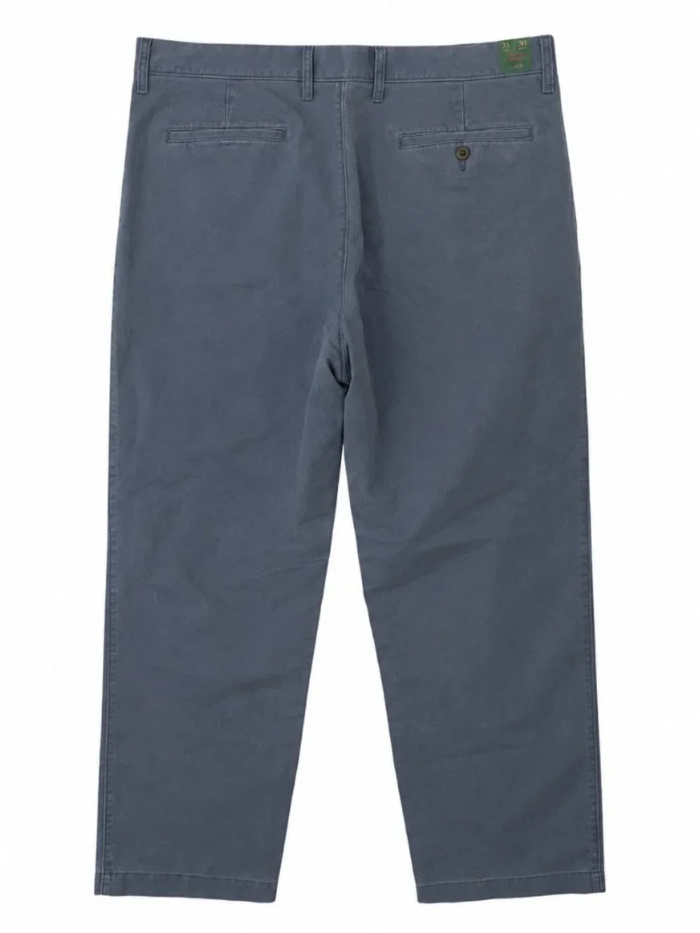 J.Crew Broken-In Straight Chinos 33x30 Bellport Blue NWT